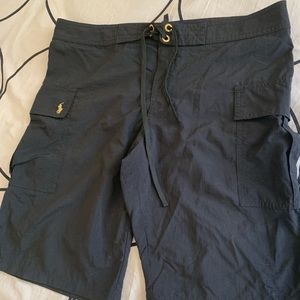 Ralph Lauren Womens Black Size S Long Length Flat